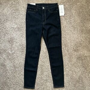 H&M I‎ Women Dark Wash High Waist Skinny Jeans I Size Small